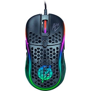 Mouse Gamer ELG Flakes Power Air Mouse RGB - FLKM003