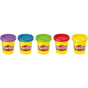 Massa de Modelar Play-Doh Volta às Aulas Hasbro - F7368 (5 Potes)