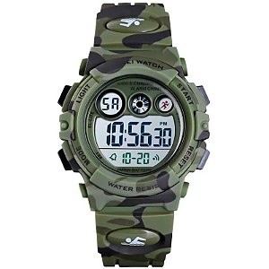 Relógio Skmei 1547 Camuflado Verde - Masculino
