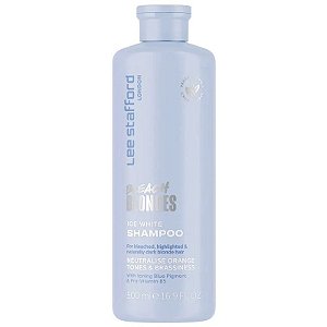 Xampu Lee Stafford Bleach Blondes Ice White - 500mL