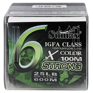 Linha Sumax 6xStrong SD-971/317-033 Verde 600m 30lb