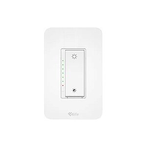 Interruptor Smart Dimmer 4Life FL7012 Branco