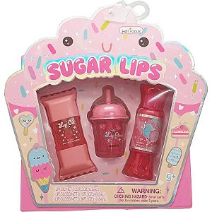 Kit de Batons Sugar Lips Hot Focus - 091SC