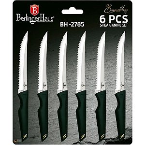 Jogo de Facas para Bisteca Berlinger Haus - BH-2785 (6 Peças)