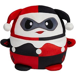Pelúcia Harley Quinn Cuutopia DC 10'' Mattel HXB21