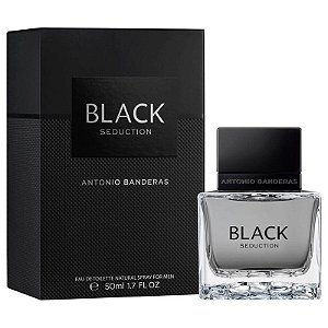 Perfume Antonio Banderas Seduction in Black EDT 50ml - Masculino