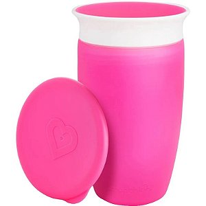 Vaso Antiderramamento Munchkin Miracle 360° - 518598 (Rosa)