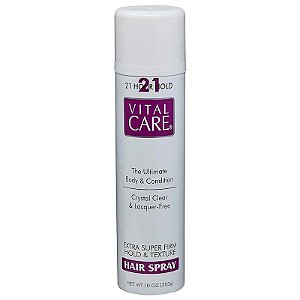 Spray Fixador Vital Care Extra Super Firm 21 Horas - 283g