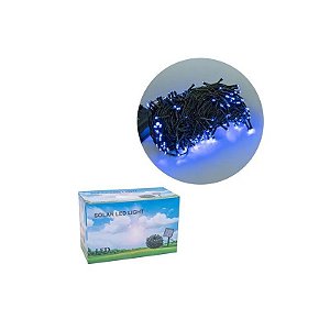Luzes Pisca-Pisca Lineares Solares 300 LED 30M Azul
