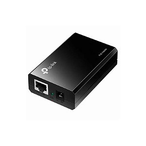 Injetor PoE TP-Link TL-POE150S - 1000Mbps - Bivolt - Preto