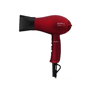 Secador de Cabelo Britania Titanium Travel 750 Watts Bivolt Vermelho