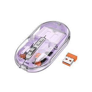 Mouse Sem Fio Hoco GM35 - Roxo