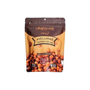 Pacote de Avelãs Torradas com Sal Arabica Nuts 300G