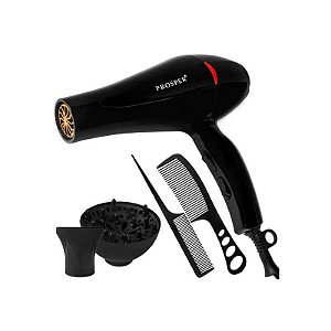Secador de Cabelo Prosper P-6601 2.800 Watts 110V ~ 60Hz - Preto
