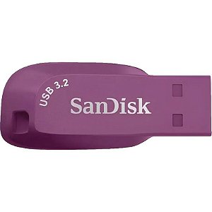 Pendrive SanDisk Ultra Shift USB 3.2 128GB 100MB/s Roxo