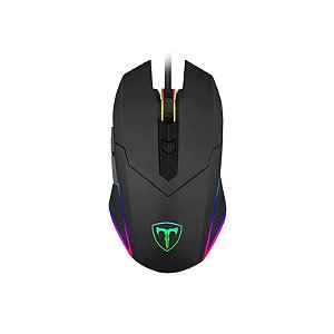 Mouse Gamer T-Dagger Lance Corporal com Fio 3200 Dpi - Preto TTGM107RGB