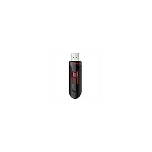 Pendrive Sandisk Z600 Cruzer Glide 128GB USB 3.0 - Preto