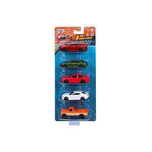 Pacote Surtido de Veículos Mini Autos Básicos