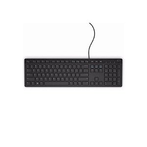 Teclado Dell Preto USB KB216-BK-US (Inglês)