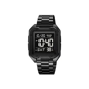 Relógio Digital Masculino Skmei 2128 BKBK - Preto