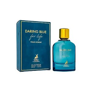 Perfume Maison Alhambra Daring Blue For Life Eau de Parfum Masculino 100ml