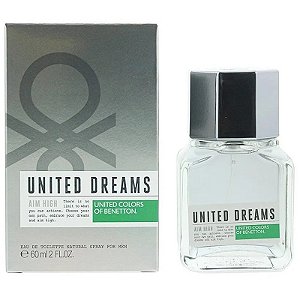 Perfume Benetton United Colors Dreams Aim High EDT 60ml - Masculino