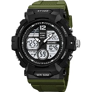 Relógio SKMEI 2354 Verde Militar - Masculino