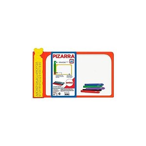 Quadro Branco Magnético 60X90 CM - Inclui 4 Marcadores Coloridos