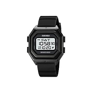 Relógio Masculino Digital Skmei 1875 BKWT (Preto e Branco)