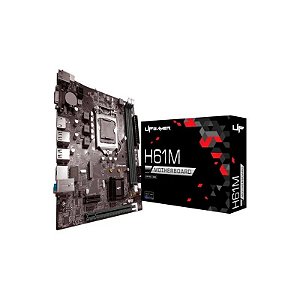 Placa Mãe Up Gamer H61MDR3 DDR3 Socket LGA 1155 Chipset Intel H61 Micro ATX