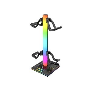 Suporte para Controles Satellite A-HUB20 USB-C RGB Preto