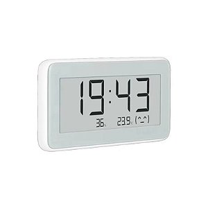 Relógio Xiaomi BHR5435GL de Sensor de Temperatura e Umidade - Branco