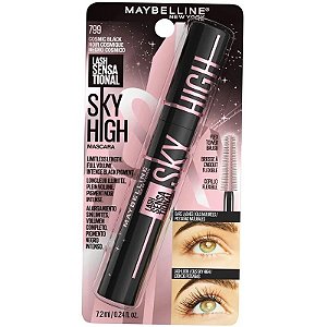 Rímel Maybelline Lash Sensational Sky High 799 Black - 7,2mL