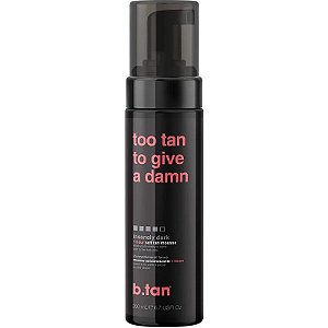 Mousse Autobronzeadora B.Tan Too Tan To Give a Damn - 200mL