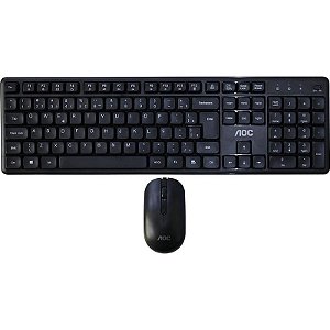 Teclado e Mouse Sem Fio Aoc KM460B/FG