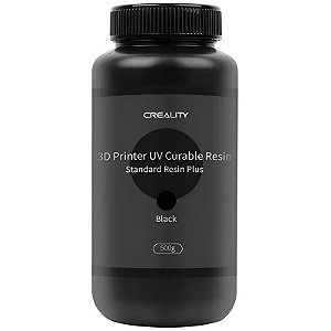 Resina Curável para Impressora 3D Creality Standard Plus 500g - Preto