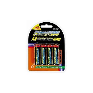 Pilhas Recarregáveis POWER2000 XP-4AAP 2950MAH