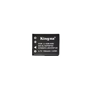 Bateria Kingma LI-40B / LI-42B 700MAH para Câmeras Olympus