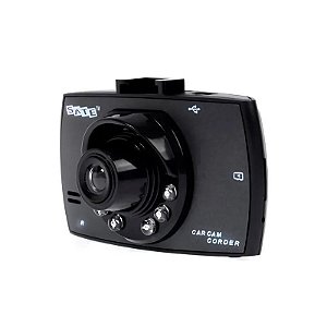 Câmera de Carro Satellite A-DVR021 Tela 2.4" HD Micro USB - Preto
