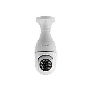 Câmera de Segurança IP Satellite A-CAM003 - 2MP - Wi-Fi - Lâmpada - Branco