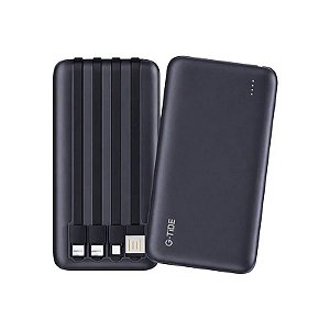 Carregador Portátil G-Tide P1 - 10000mAh - USB/USB-C/Micro USB - Azul