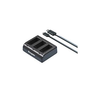 Carregador Kingma USB Triplo BM067 para GoPro Hero 13
