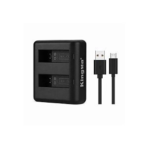 Carregador Kingma USB Duplo BM068 para Dji Osmo Action 3 e 5