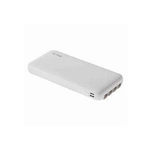 Carregador Portátil G-Tide P1 - 10000mAh - USB/Tipo C/Micro USB - Branco