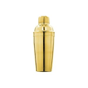 Coqueteleira de Aço Inox 550 ml com Coador para Preparo de Drinks, Caipirinha e Bebidas