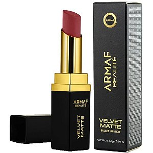 Batom Armaf Beauté Velvet Matte Bullet Rochelle 02 - 2,6g