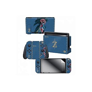 Adesivo para Nintendo Switch Zelda Mipha Tribal 022309 com 3 Adesivos