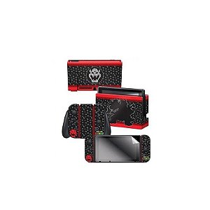 Adesivo para Nintendo Switch Super Mario Bowser Silhueta 022200 com 3 Adesivos