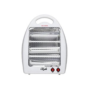 Aquecedor Elétrico Krab KBEP800 Quartzo Portátil 800W 220V - Branco
