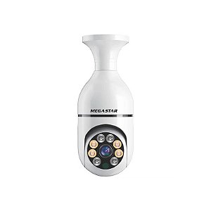 Câmera IP Megastar CA817 HD com Wi-Fi - Branca